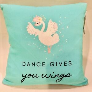 Dance Gives You Wings Pillow